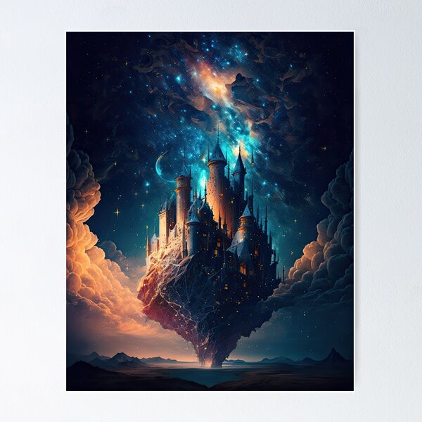 Item preview, Castles in the Sky designed and sold by Lewizuh.