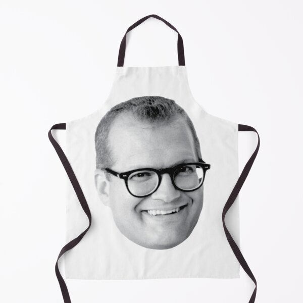 Item preview, Black and White Drew Carey Head designed and sold by BassHeadMomma.