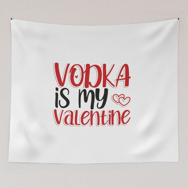 Item preview, Vodka is my Valentine Classic T-shirt valentine GIFT designed and sold by AdOmar.