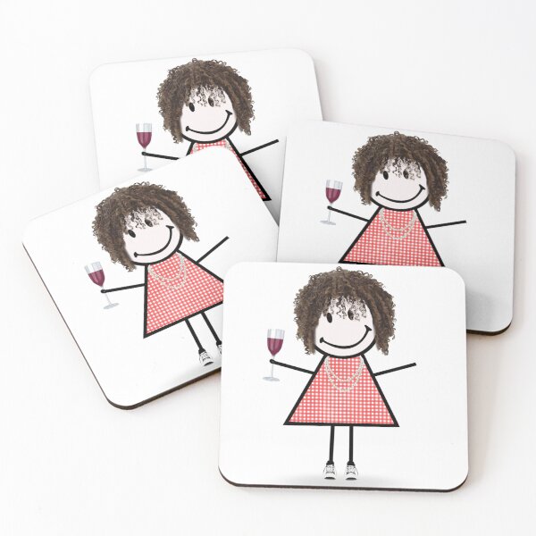 Item preview, Party Girl In Gingham designed and sold by Maria Dryfhout.