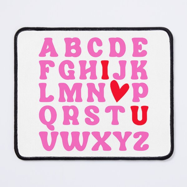 Item preview, Valentine ABC Heart Sticker Set designed and sold by MonkeyBizness.