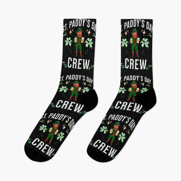 Item preview, St Paddy's Day Crew Beer Clover Shamrock Leprechaun St Patrick's Day Lucky  designed and sold by CarantinedChaos.
