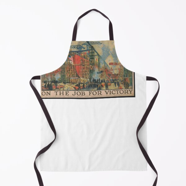 Item preview, On The Job For Victory - United States Shipping Board - Emergency Fleet Corporation - WWII Poster designed and sold by Oldetimemercan.