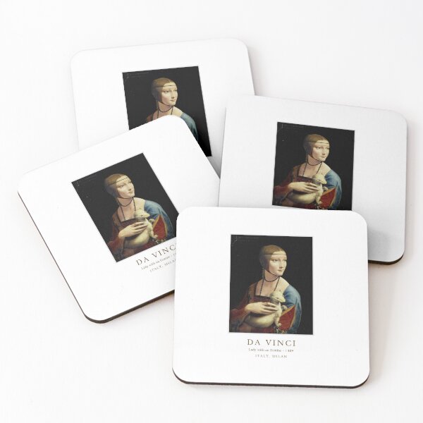 Artikelvorschau, DAME MIT EINEM HERMEMIN VON LEONARDO DA VINCI, SCHÖNE WANDDEKOR AUSSTELLUNG, EINGANGSDEKOR, KÜCHENPOSTERDRUCK, BIBLIOTHEK WANDKUNST entworfen und verkauft von ConradSignature.