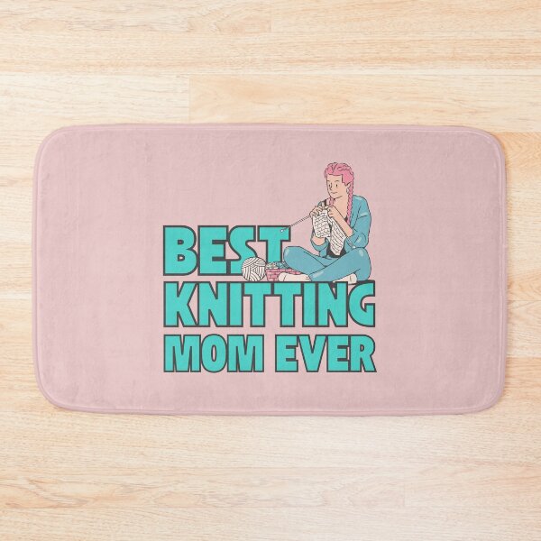 Item preview, BEST KNITTING MOM EVER , BEST MOM EVER  designed and sold by hijasminflower.