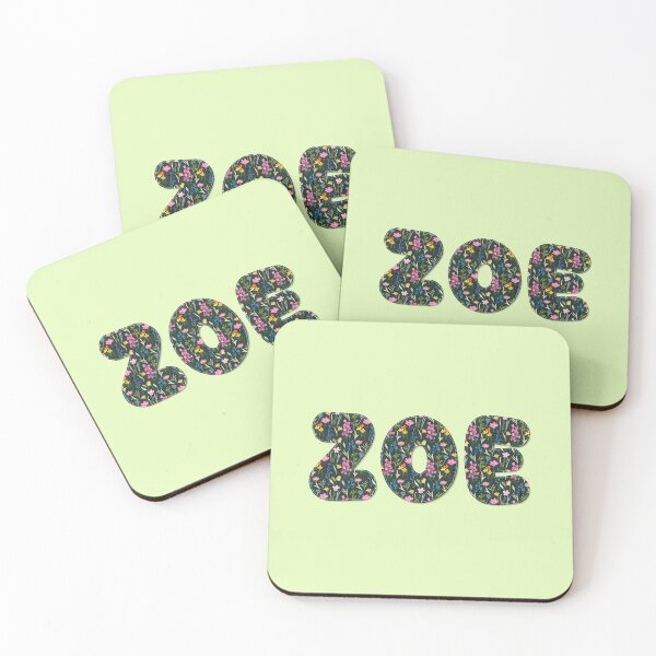 Item preview, Zoe name, Zoe go green! designed and sold by Danylo Mikhnievych.