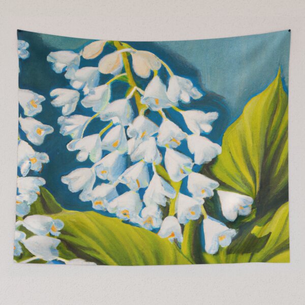 Item preview, Dibujo de May Convallaria: una obra elegante y grácil designed and sold by jackbermess.