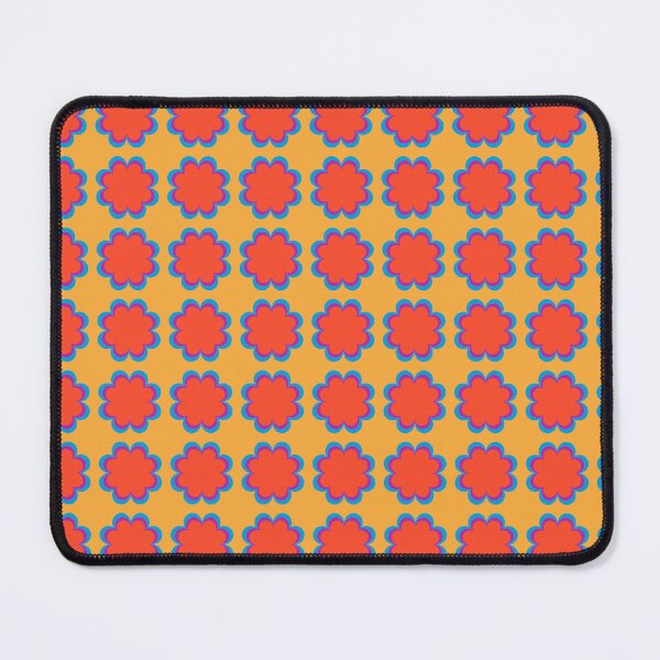 Item preview, Copy of Blue, pink, orange, yellow seventies style scandi flower designed and sold by Kimmygowland.