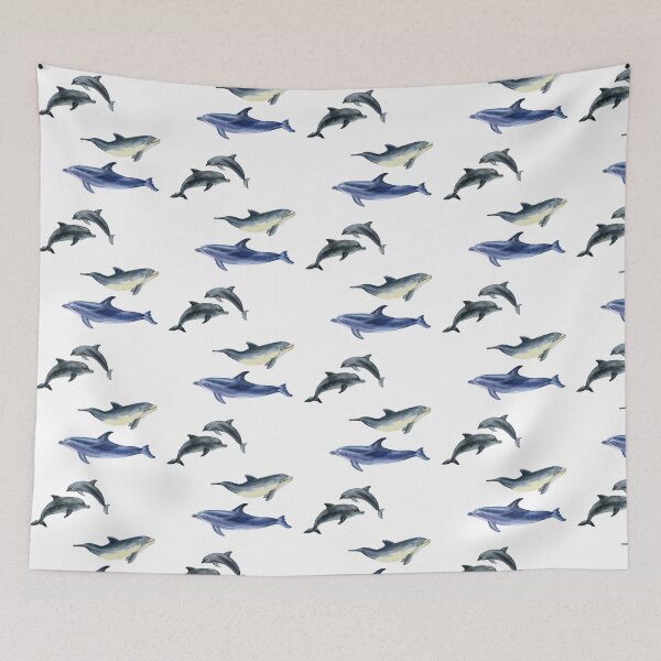 Item preview, Watercolor Dolphin designed and sold by Nostraw.