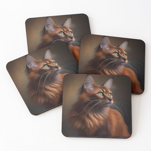 Item preview, Somali cat  designed and sold by samuraijapanese.