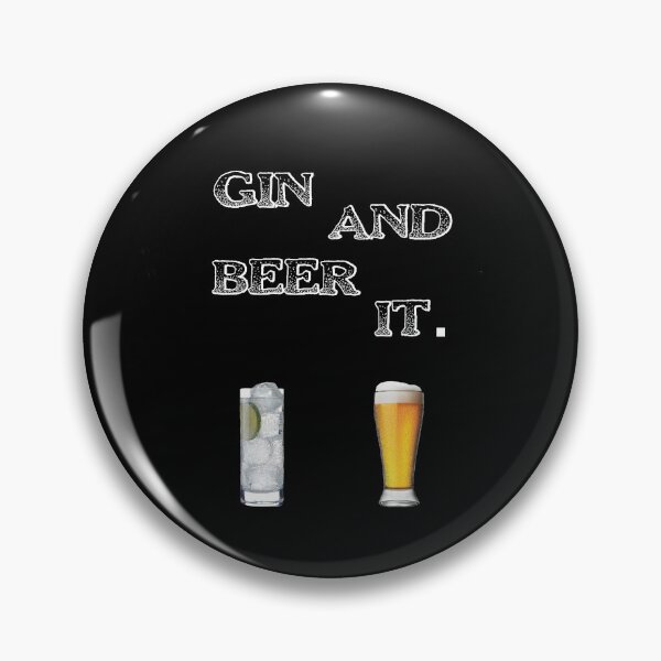 Artikelvorschau, GIN AND BEER IT entworfen und verkauft von DMcK Designs.