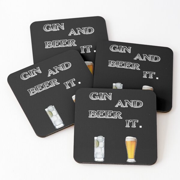 Item preview, GIN AND BEER IT designed and sold by DMcK Designs.