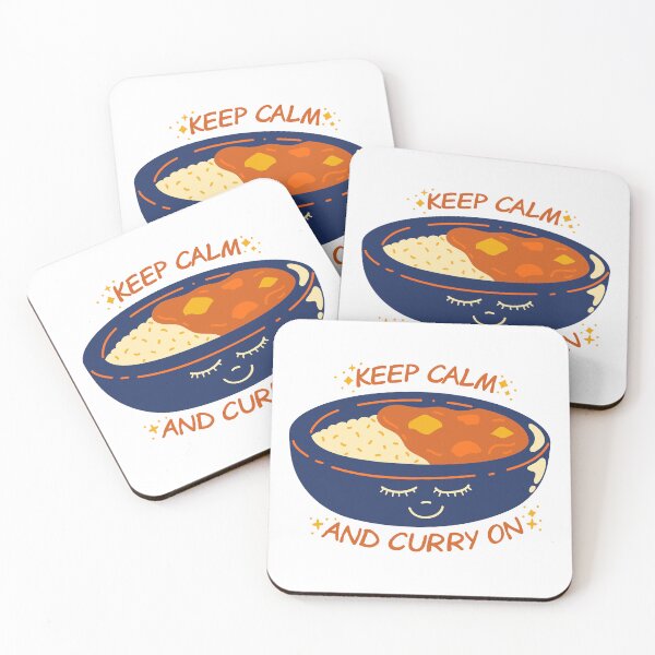 Item preview, Funny Indian Curry Pun - Keep Calm and Curry On designed and sold by greenoriginals.