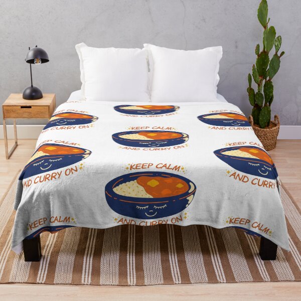 Item preview, Funny Indian Curry Pun - Keep Calm and Curry On designed and sold by greenoriginals.