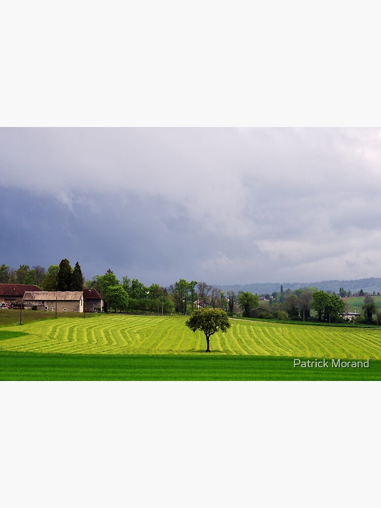 Thumbnail 3 of 3, Photographic Print, Clouds and light on the french countryside designed and sold by patmo.