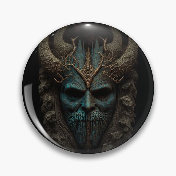 Artikelvorschau, Rokkatru Loki Giant aus Helheim Seidr Shaman Oni Masque entworfen und verkauft von Gralok.