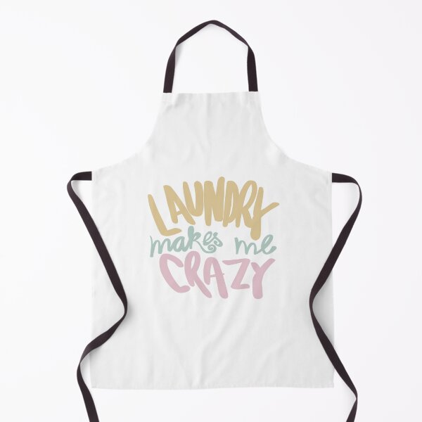 Item preview, Laundry makes me crazy typography designed and sold by chuckletuckle.