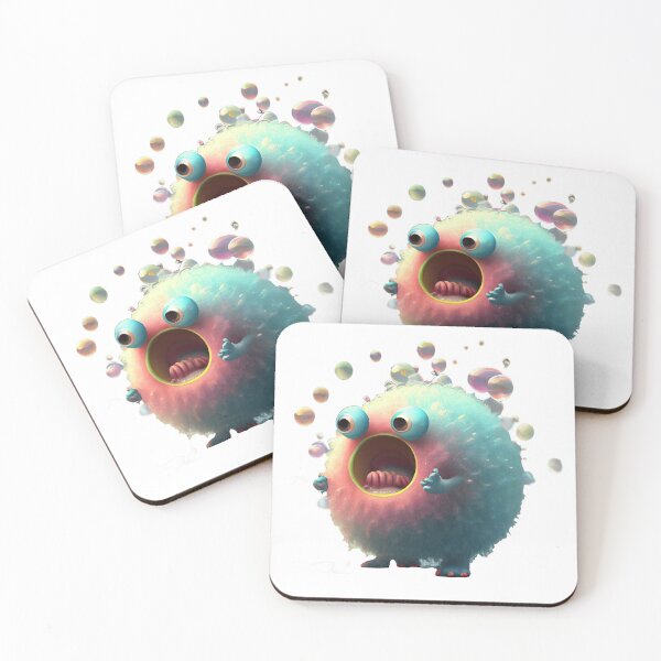 Item preview, Popper - The Happy Bubble Monster designed and sold by PixelProphets.