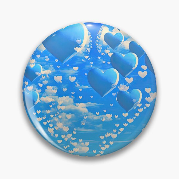 Item preview, A blue sky full of hearts  designed and sold by Arthoughts.
