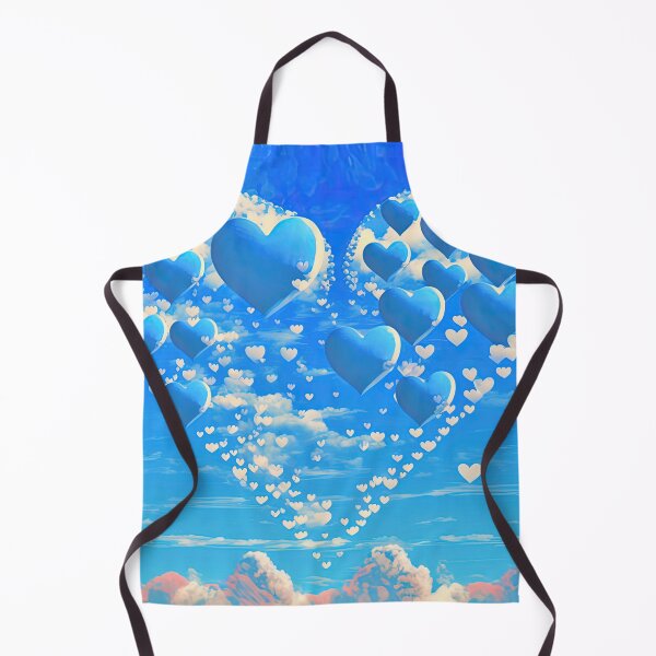 Item preview, A blue sky full of hearts designed and sold by Arthoughts.