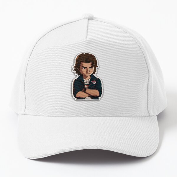 Item preview, cute sticker art of Steve Harrington from Stranger Things designed and sold by UmagineArts.
