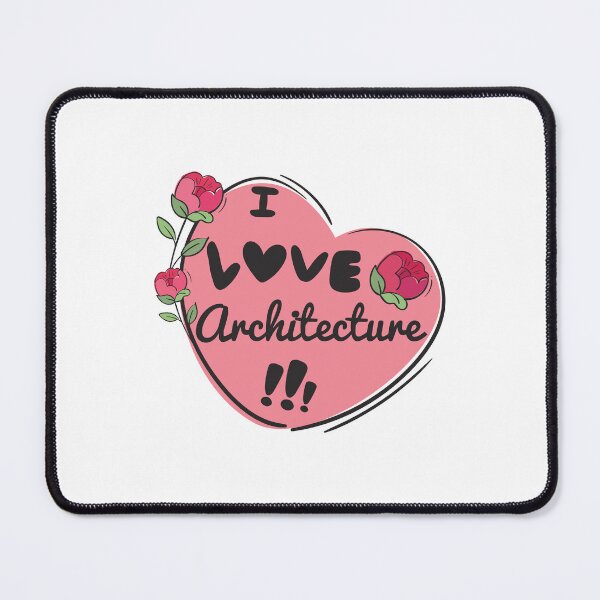 Item preview, I love architecture cute heart designed and sold by Rima-Store-19.