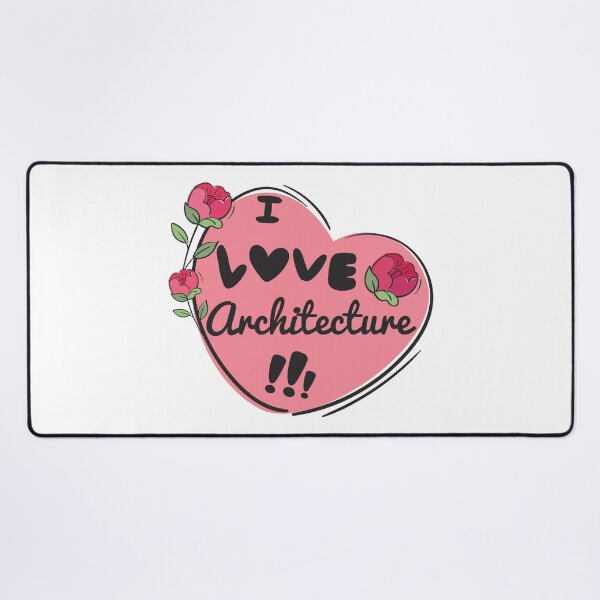 Item preview, I love architecture cute heart designed and sold by Rima-Store-19.