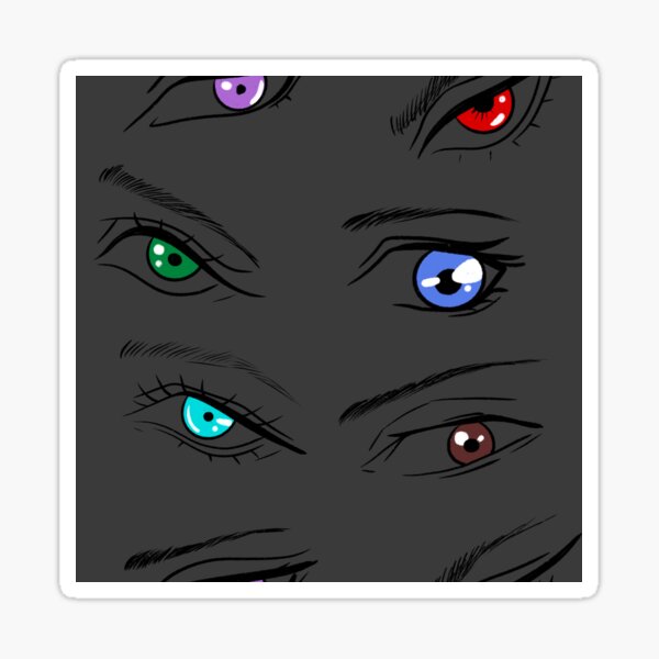 Set of Male Anime Style Eyes Stock Illustration - Illustration of japanese,  iris: 147934165