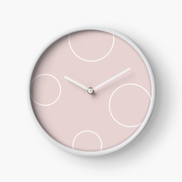 Adorable Vintage popular Pink Clock