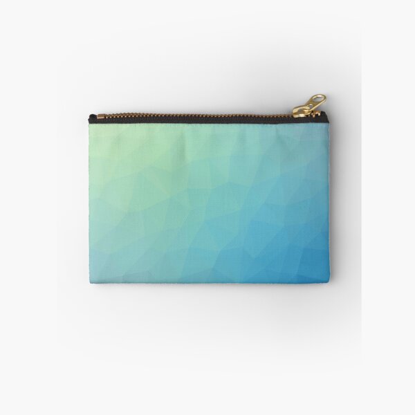 Item preview, Blue And Green Polygon Triangle Pattern designed and sold by LD ART.