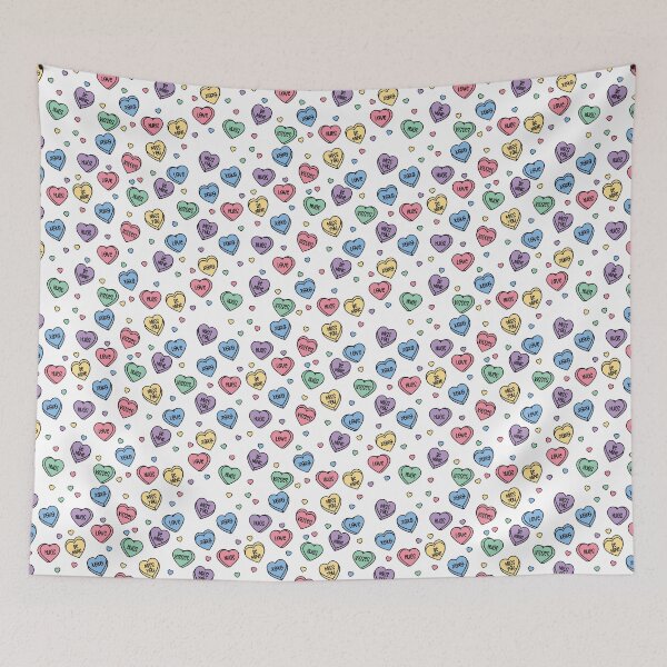 Item preview, Candy Heart Sticker Set designed and sold by MonkeyBizness.