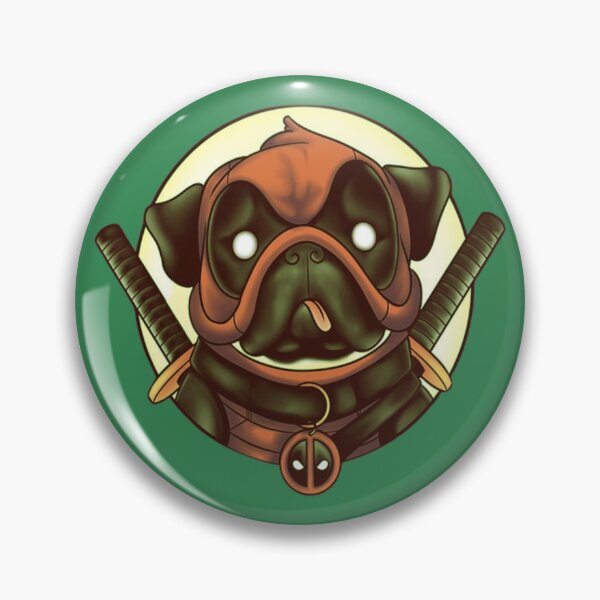 Item preview,  cartoon samurai dog designed and sold by Pukon87 shop.
