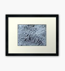 Ice Framed Print