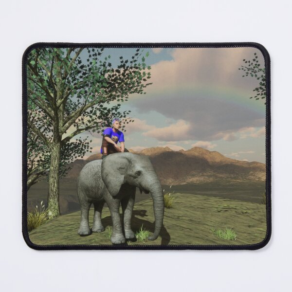 Item preview, Elephant Rainbow Meta designed and sold by PrimoGeometry.