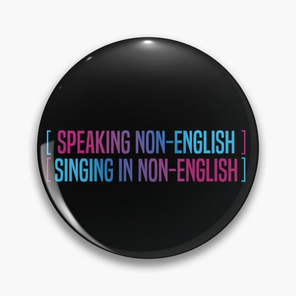 Item preview, Speaking non-english, Singing non-english designed and sold by badCasperTees.