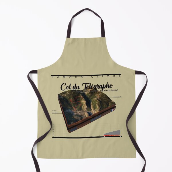 Item preview, FAMOUS CLIMBS - Col du Télégraphe - from Saint Michel de Maurienne designed and sold by André Cremers.