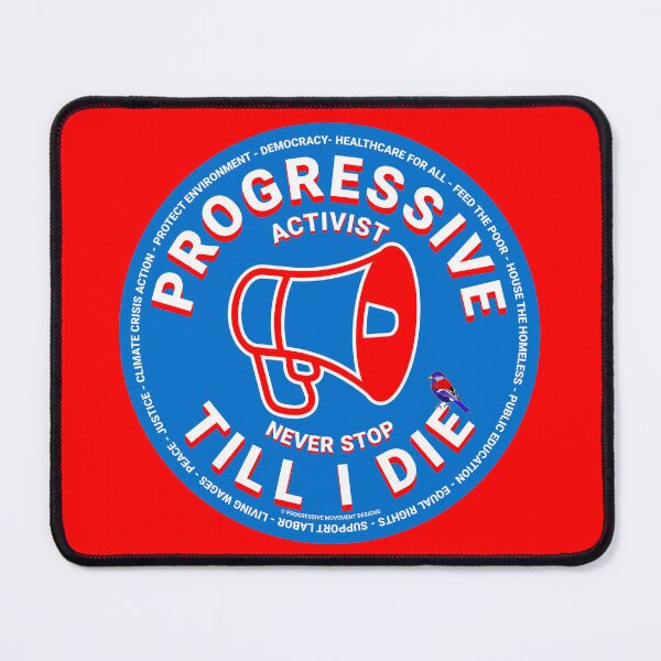 Item preview, PMD00437 Progressive Movement Designs Megaphone for Progressive Activist or Democrats or Bernie Sanders supporters with goals designed and sold by ProgressiveLeft.