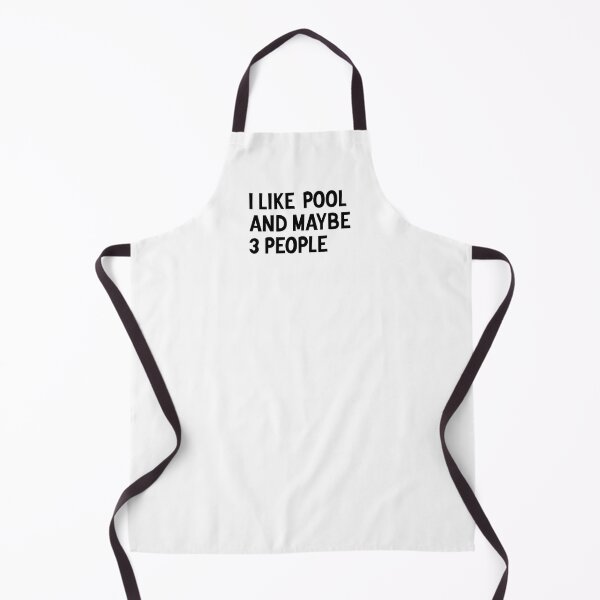 Item preview, I Like Pool & Maybe Like 3 People - Funny Pool designed and sold by T-shirt For You.