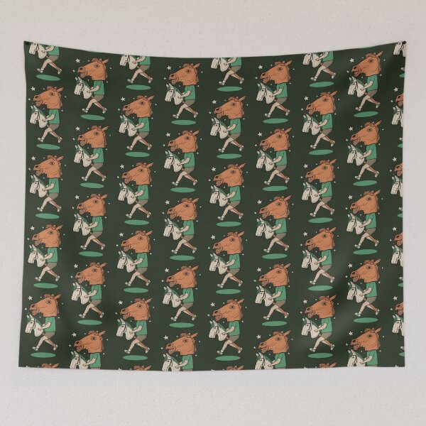 Item preview, Surreal Hobby Horse Show Jumping Kid designed and sold by RGB-Ginger.