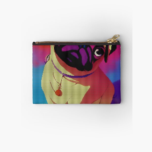Item preview, Neon Colorful Abstract Pug 8-bit Pixel Art designed and sold by PixelDripped.