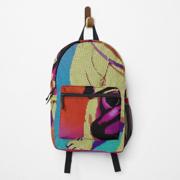 Item preview, Neon Colorful Abstract Pug 8-bit Pixel Art designed and sold by PixelDripped.