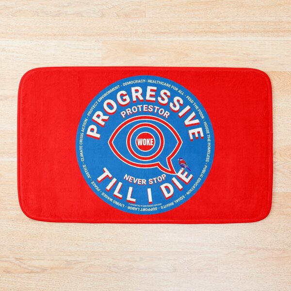 Item preview, PMD00438 Progressive Movement Designs Woke symbol for Progressive protestors or Democrats or Bernie Sanders supporters with goals designed and sold by ProgressiveLeft.