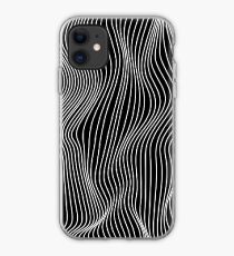 Optical Illusion Minimal Lines iPhone Case