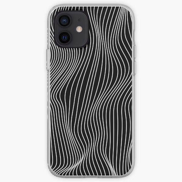 Optical Illusion Minimal Lines iPhone Soft Case