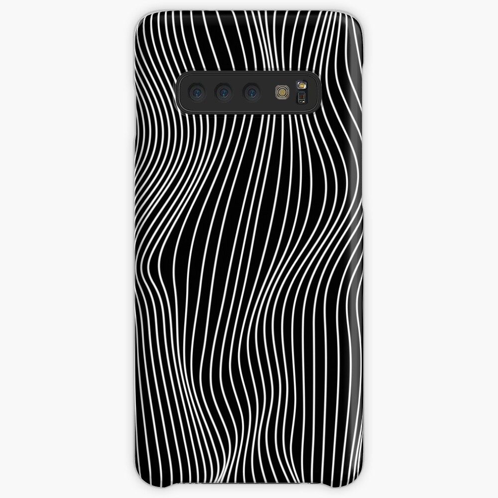 Optical Illusion Minimal Lines Case & Skin for Samsung Galaxy