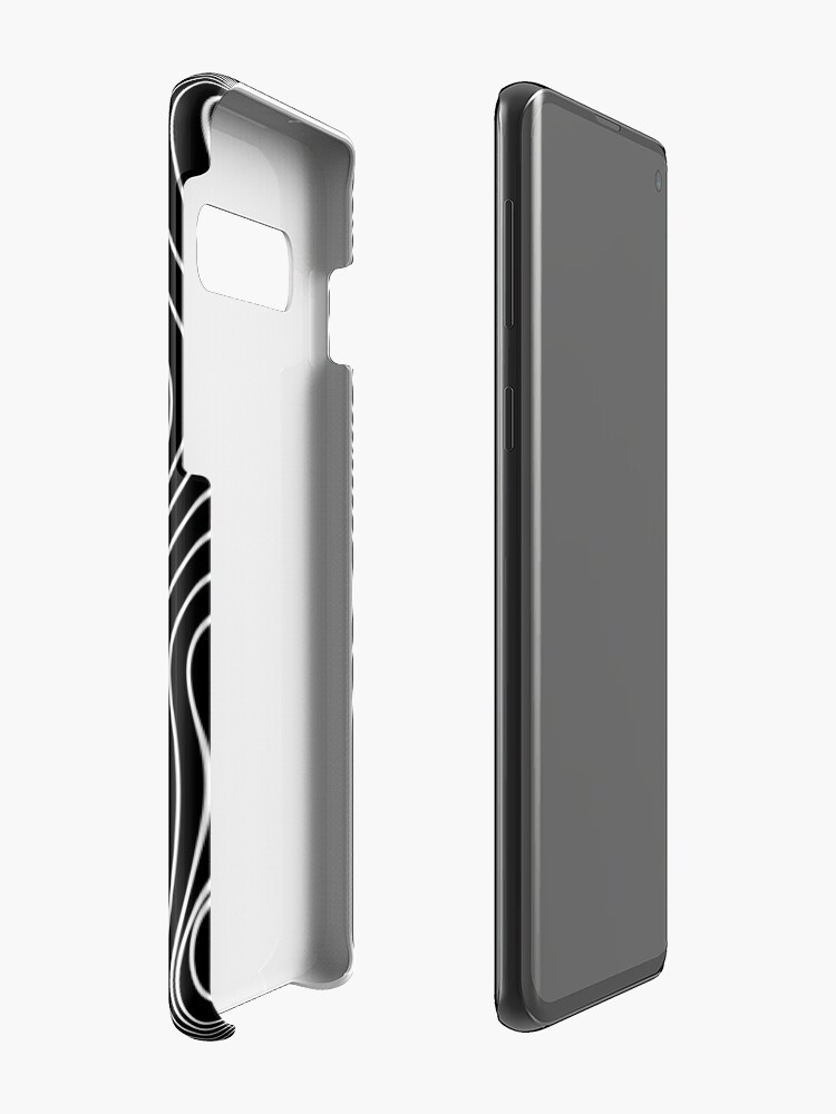 Alternate view of Optical Illusion Minimal Lines Case & Skin for Samsung Galaxy