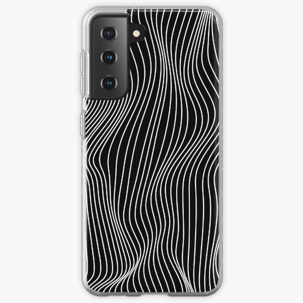 Optical Illusion Minimal Lines Samsung Galaxy Soft Case