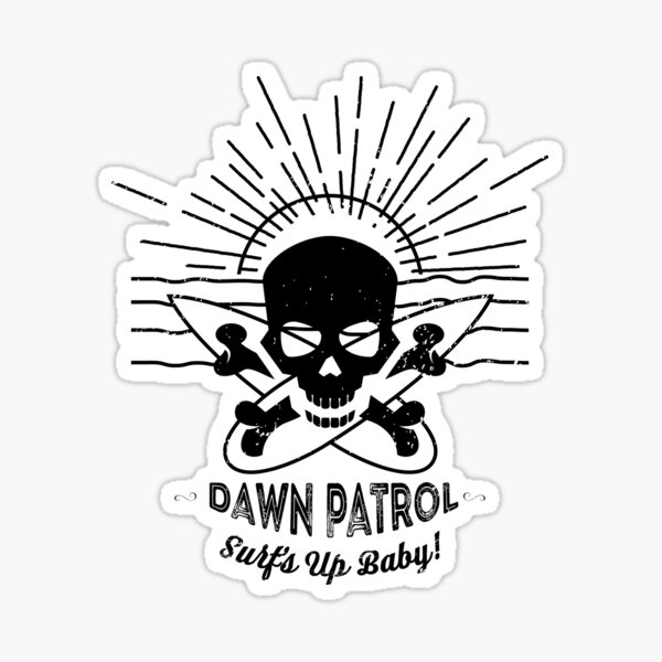 Dawn Patrol Stickers for Sale | Redbubble