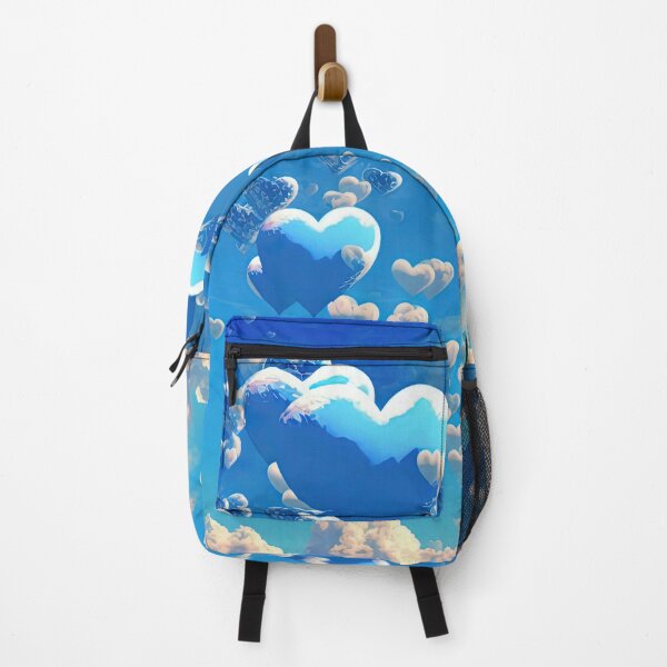 Item preview, blue hearts in the sky designed and sold by Arthoughts.