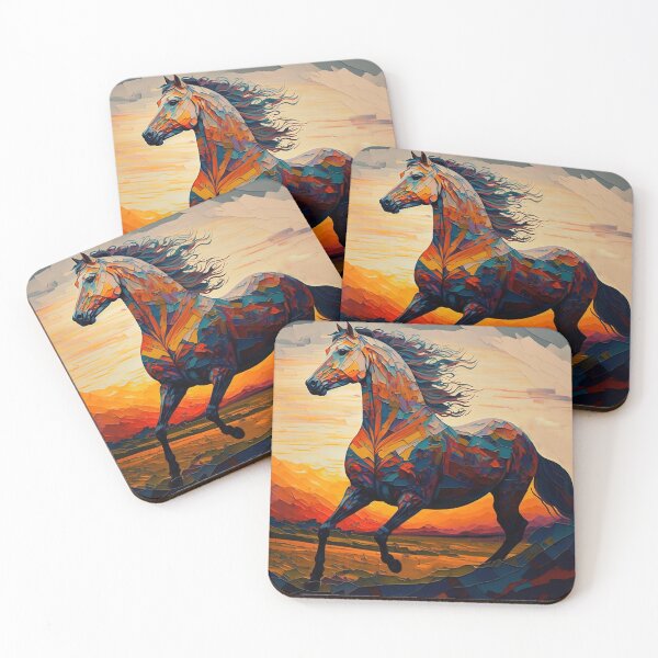 Item preview, Abstract Stallion designed and sold by WhirlingSand.